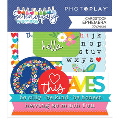 Serendipity - PhotoPlay - Ephemera Cardstock Die-Cuts
