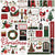 A Wonderful Christmas  - Carta Bella - Cardstock Stickers 12"X12" - Elements