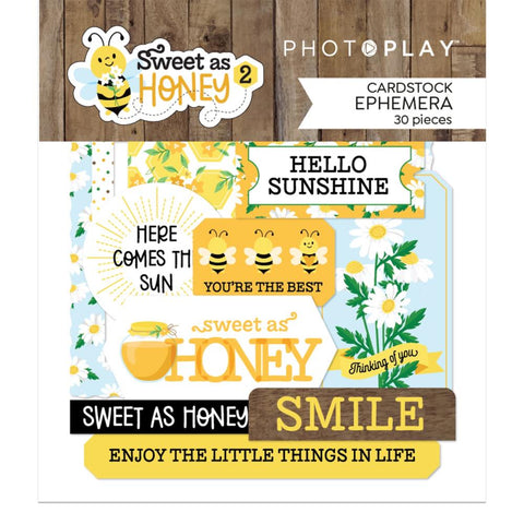 Sweet as Honey 2 - PhotoPlay - Ephemera Cardstock Die-Cuts