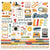 For the Record - Simple Stories - 12"x12" Cardstock Stickers - Elements