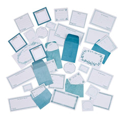 Color Swatch: Ocean - 49 & Market - Envelope Bits (1336)