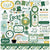 Lucky Charm - Echo Park - Cardstock Stickers 12"X12" - Elements