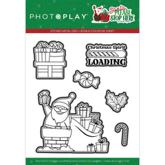 Santa Please Stop Here - PhotoPlay - Etched Die