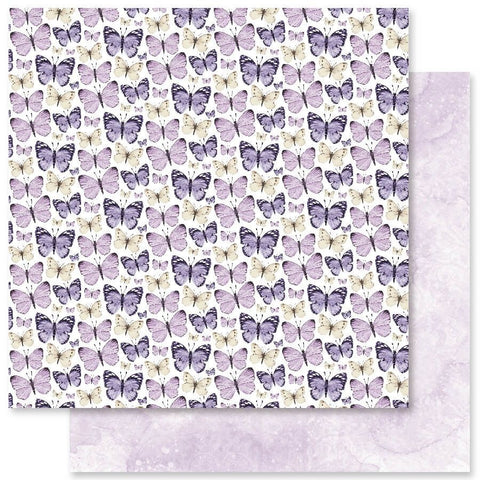 Dear Isabella - Paper Rose - 12"x12" Patterned Paper - Paper F