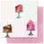 Cake Time - Paper Rose- 12"x12" Patterned Paper - Paper F