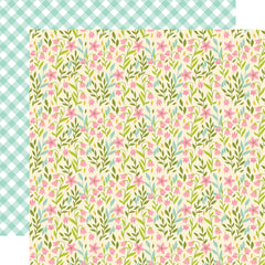Tea Garden - Simple Stories - 12"x12" Patterned Paper - Fresh Air