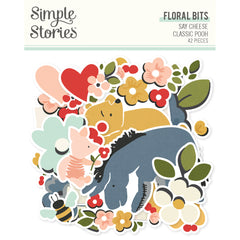 Say Cheese Classic Pooh - Simple Stories - Bits & Pieces - Floral