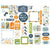 Dino-Mite - Echo Park - Cardstock Ephemera 33/Pkg - Frames & Tags