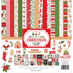 Have A Holly Jolly Christmas - Echo Park - Collection Kit 12"X12"