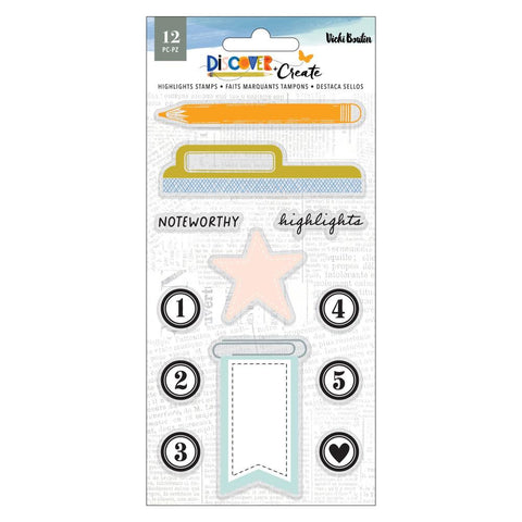 Discover + Create - Vicki Boutin - Stamp Set - Highlights (5870)