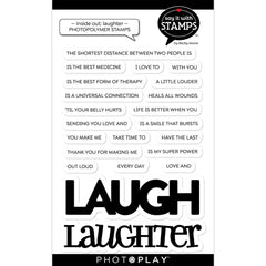 PhotoPlay - Say It With Stamps - Clear Stamp - Laugh-Laughter (5832)