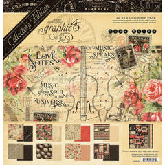 Love Notes - Graphic45 - Collector's Edition Pack 12"X12"