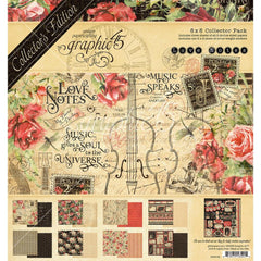 Love Notes - Graphic45 - Collector's Edition Pack 8"X8"