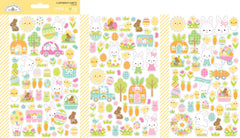 Bunny Hop - Doodlebug - Mini Icons Cardstock Stickers (4513)