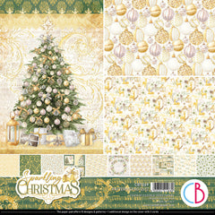 Sparkling Christmas - Ciao Bella - 12X12 Paper Pad - Patterns