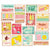 Retro Summer - Simple Stories - Bits & Pieces Die-Cuts 19/Pkg -  Retro Sign