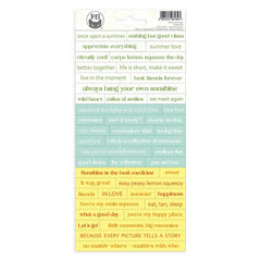 Fresh Lemonade - P13 - 4"x9" Cardstock Stickers -  #01 (1893)