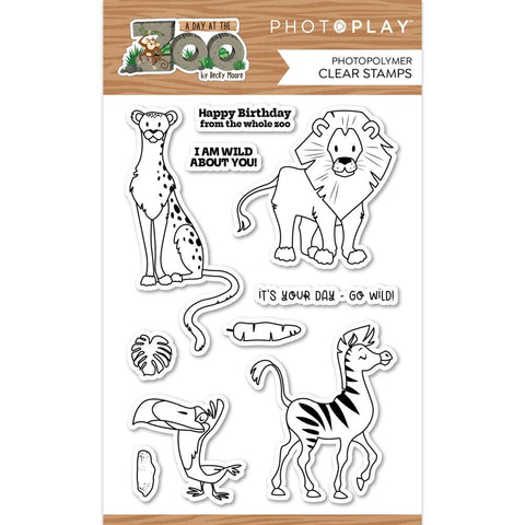 A Day At The Zoo - PhotoPlay - Photopolymer Clear Stamps
