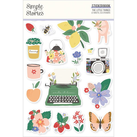 The Little Things - Simple Stories - Sticker Book 12/Sheets