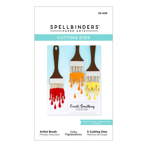 Spellbinders - Die Set - Paint Your World - Artful Brush (7371)