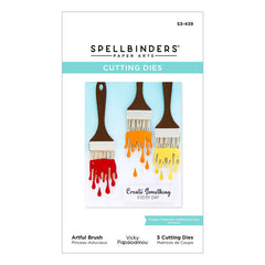 Spellbinders - Die Set - Paint Your World - Artful Brush (7371)