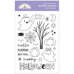 Sweet & Spooky - Doodlebug - Clear Doodle Stamps - Sweet & Spooky (2533)