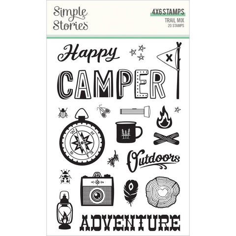 Trail Mix - Simple Stories - Photopolymer Clear Stamps