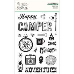 Trail Mix - Simple Stories - Photopolymer Clear Stamps