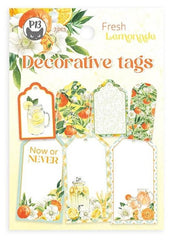 Fresh Lemonade - P13 - Double-Sided Cardstock Tags 7/Pkg -  #03 (1961)