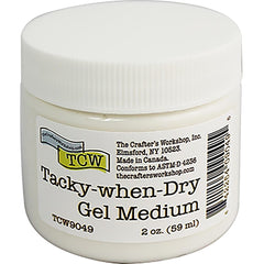 The Crafter's Workshop - Tacky-When-Dry Gel 2oz (0495)