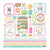 Pretty Kitty - Doodlebug - Cardstock Stickers 12"X12" - This & That
