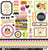 Hey Pumpkin - Doodlebug - 12"x12" Cardstock Stickers - This & That