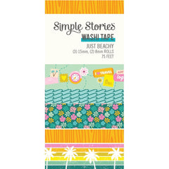Just Beachy - Simple Stories - Washi Tape 5/Pkg