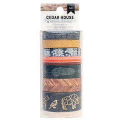 Cedar House - American Crafts - Washi Tape 8/Pkg
