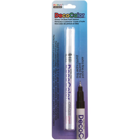 DecoColor Extra Fine Opaque Paint Marker - White (0026)