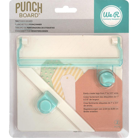 We R Memory Keepers - Tag Punch Board (2484)