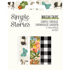 Simple Vintage Farmhouse Garden - Simple Stories - Washi 3/Pkg