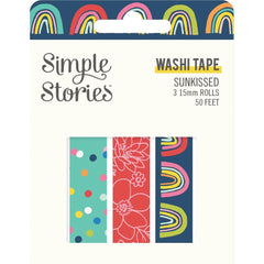 Sunkissed - Simple Stories - Washi Tape 3/Pkg