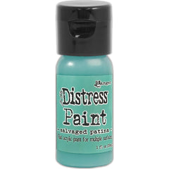 Tim Holtz - Distress Paint Flip Top 1oz - Salvaged Patina