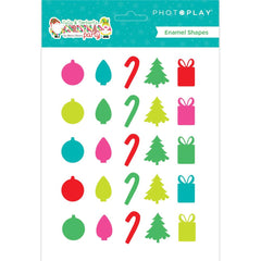 Tulla & Norbert's Christmas Party - PhotoPlay - Enamel Shapes 25/Pkg