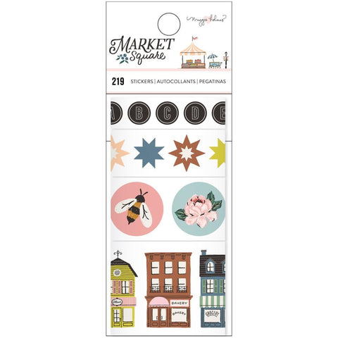 Market Square - Maggie Holmes - Sticker Rolls 4/Pkg (0095)