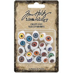 Tim Holtz - Idea-Ology - Creepy Eyes 24/Pkg (Halloween) (1784)