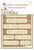 Farm Sweet Farm - P13 - Die-Cut Chipboard Embellishments 4"X6" - Words (0083)