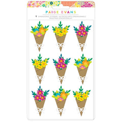 Splendid - Paige Evans - Dimensional Stickers 9/Pkg