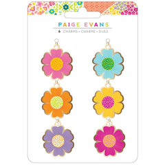 Splendid - Paige Evans - Charms 6/Pkg - Flowers