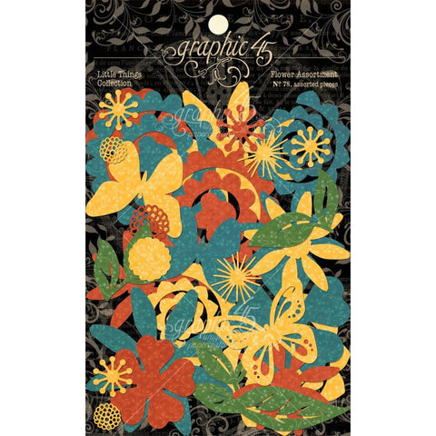 Little Things - Graphic45 - Flower Assortment (2917)