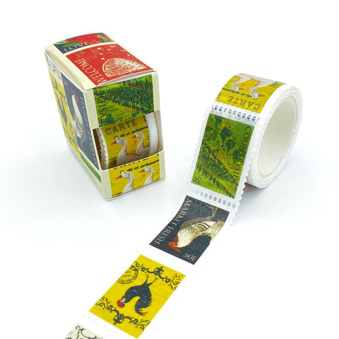 Vintage Artistry Countryside - 49 & Market - Washi Tape Roll - Postage (8800)
