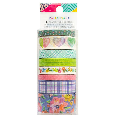 Blooming Wild - Paige Evans - Washi Tape 8/Pkg (4312)