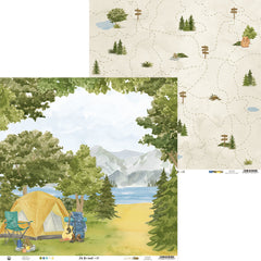 Hit the Road - P13 - 12"x12" Double-sided Patterned Paper - 01