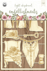 Always and Forever - P13 - Chipboard Embellishments (4610)